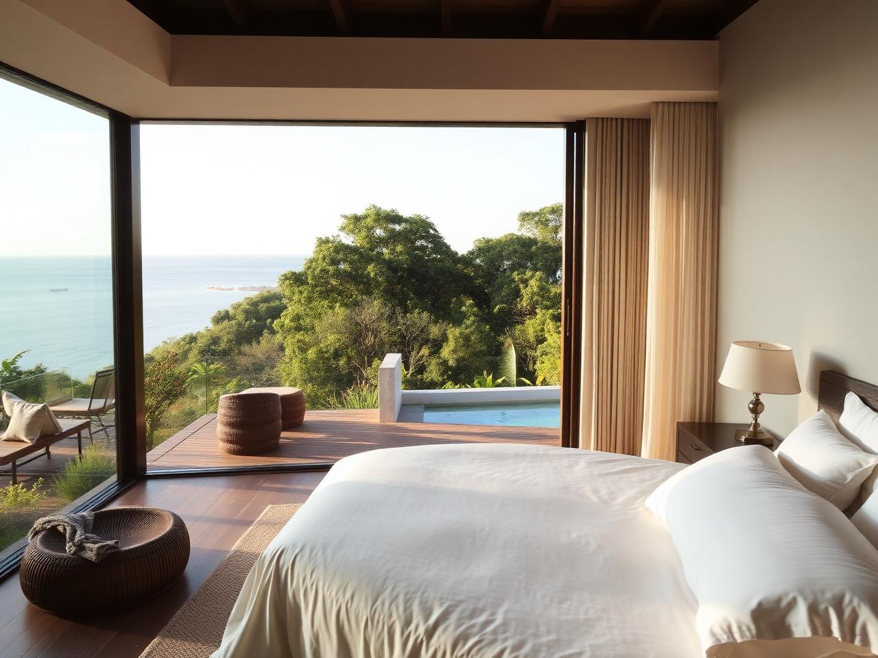 SkyForest Singles - Private suites within the Sku Forest. Shared terrace and pool.
